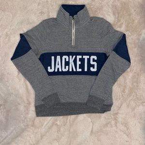 WORN ONCE HOMAGE COLUMBUS BLUE JACKETS SWEAT SHIRT
